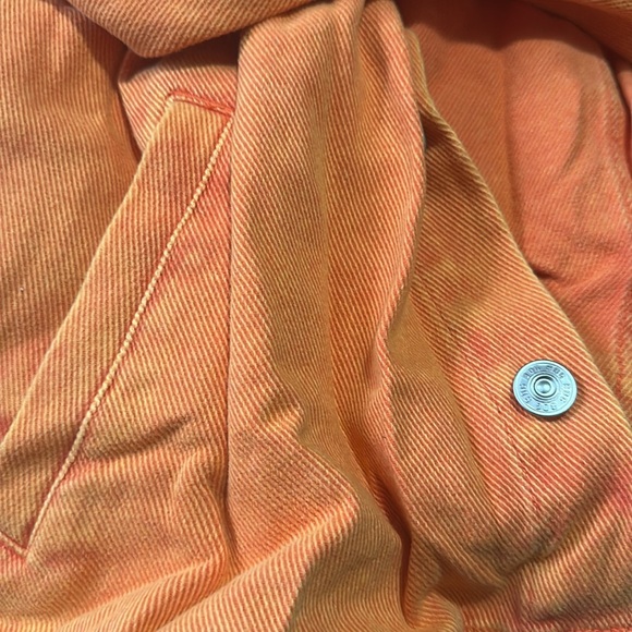 NWT! Urban Outfitters BDG Bristol Twill Work Jacket Rust Orange Large - Picture 6 of 9